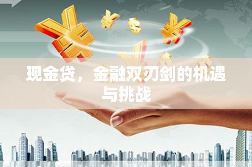 锡林浩特现金贷，金融双刃剑的机遇与挑战