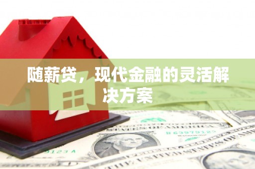 锡林浩特随薪贷，现代金融的灵活解决方案