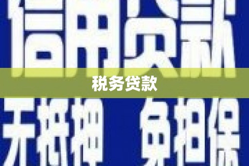 锡林浩特税务贷款