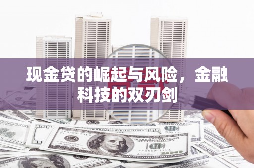 锡林浩特现金贷的崛起与风险，金融科技的双刃剑