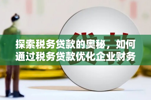锡林浩特探索税务贷款的奥秘，如何通过税务贷款优化企业财务