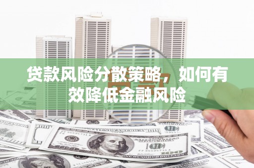 锡林浩特贷款风险分散策略，如何有效降低金融风险
