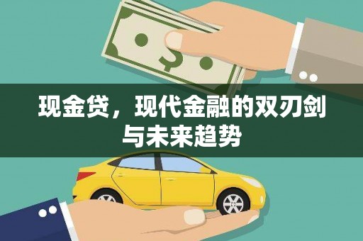 锡林浩特现金贷，现代金融的双刃剑与未来趋势
