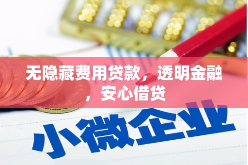 锡林浩特无隐藏费用贷款，透明金融，安心借贷