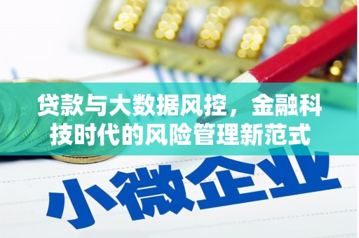 锡林浩特贷款与大数据风控，金融科技时代的风险管理新范式