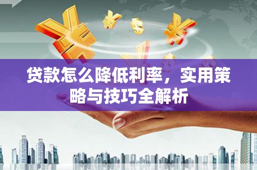 锡林浩特贷款怎么降低利率，实用策略与技巧全解析