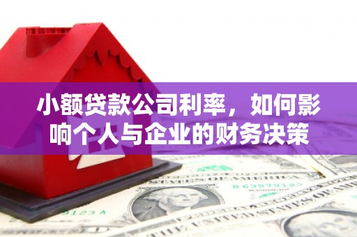 锡林浩特小额贷款公司利率，如何影响个人与企业的财务决策