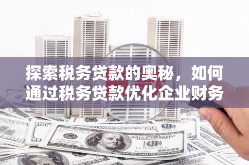 锡林浩特探索税务贷款的奥秘，如何通过税务贷款优化企业财务