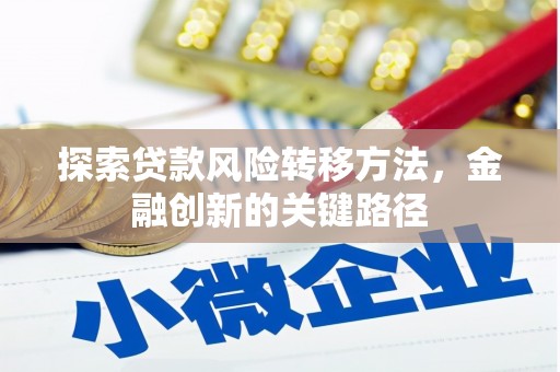 锡林浩特探索贷款风险转移方法，金融创新的关键路径